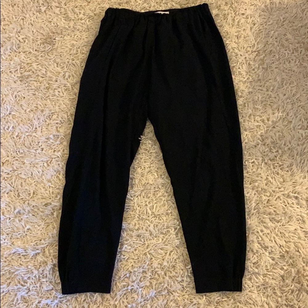 Babaton Black Elastic Trousers